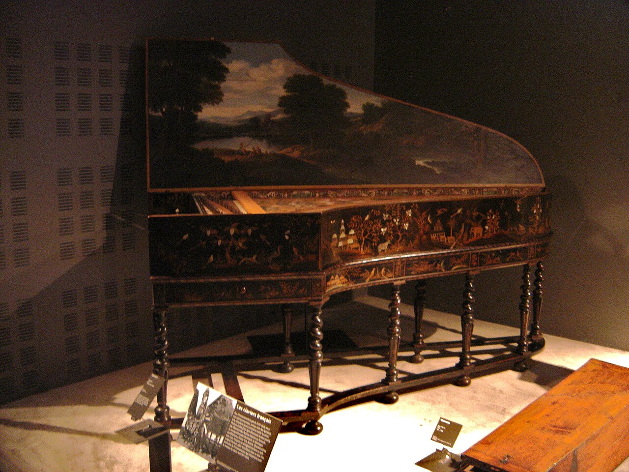 Les décors des instruments