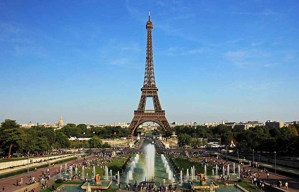 Día 1, mañana: la torre Eiffel y el Trocadero