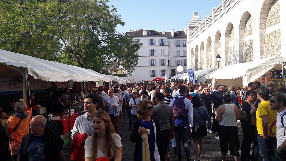 Les vignes du Clos Montmartre