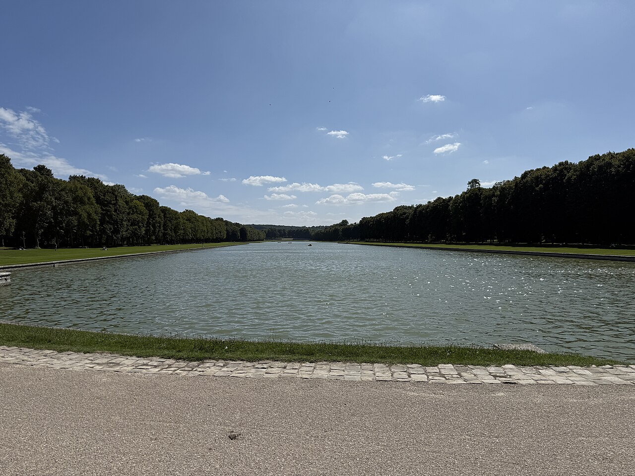 Le Grand Canal et les jardins