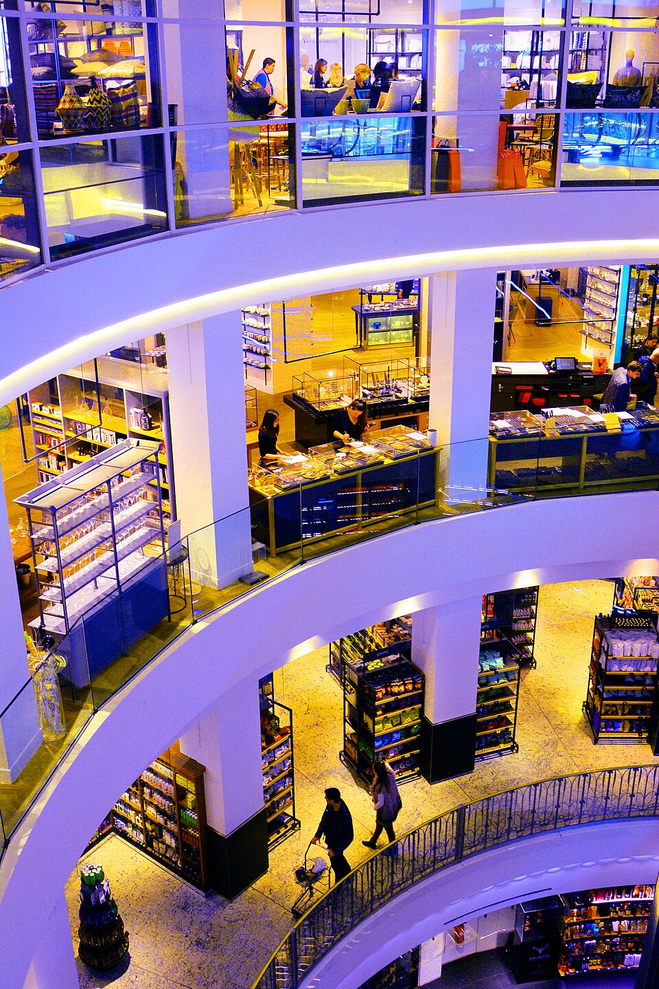 The food hall