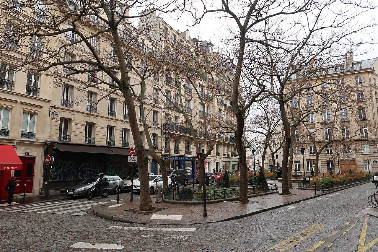 Place de l'Estrapade in the 5th arrondissement