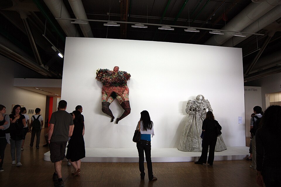 The Musée Beaubourg's modern art collection