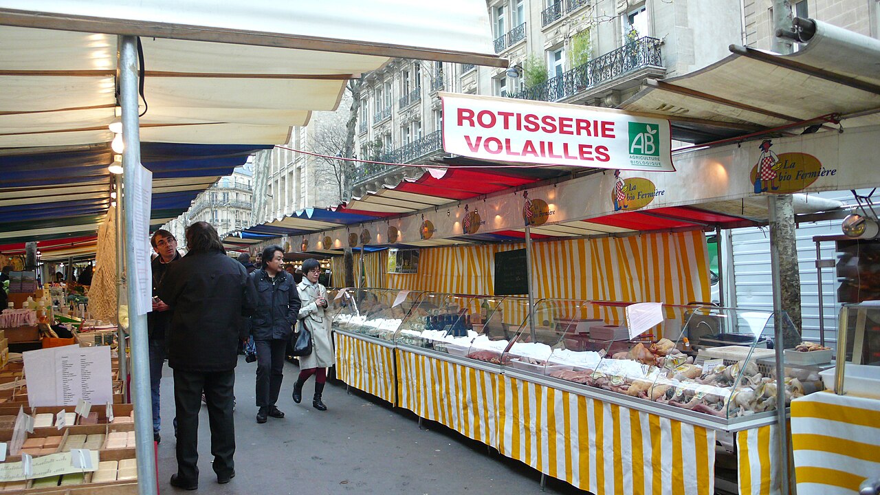 Marché Raspail à Paris : marché bio du dimanche, horaires et conseils