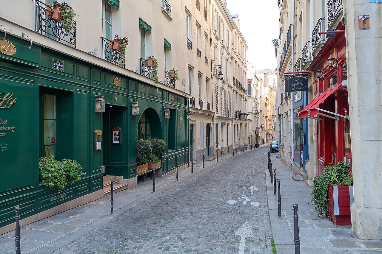 La rue Servandoni