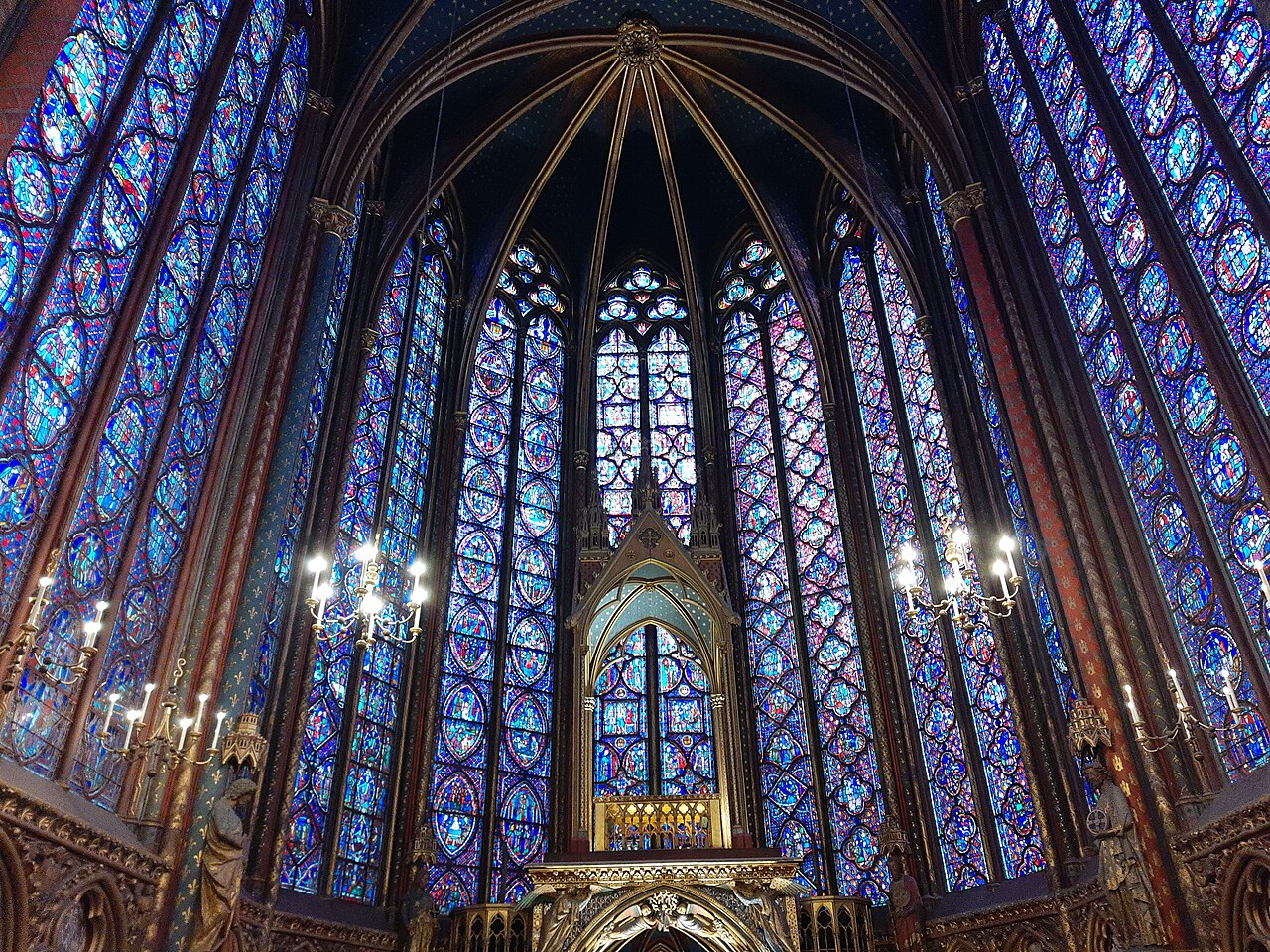 Witraże Sainte-Chapelle