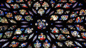 The stained-glass windows of the Sainte-Chapelle
