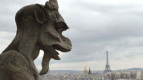 Las torres de la catedral de Notre-Dame de París